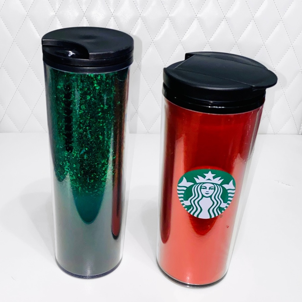 Set Of 2 Starbucks Coffee Tumblers